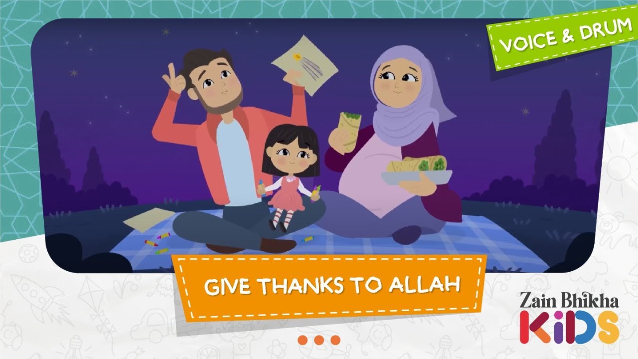 Give Thanks To Allah Lyrics - Zain Bhikha | Nasheed Lyrics